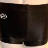 CHEER GK CHILD MEDIUM BLACK MYSTIQUE MICRO MINI WORKOUT DANCE SHORTS Sz CM NWT - Image 5