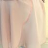 GK DANCE BALLET LADIES X-SMALL PINK GEORGETTE COTTON WAIST FAUX WRAP SKIRT XS - Image 2