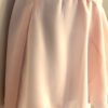 GK DANCE BALLET LADIES X-SMALL PINK GEORGETTE COTTON WAIST FAUX WRAP SKIRT XS - Image 4