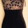 GK Elite Ladies Cami BlackVelvet Gold Foil Dance Biketard Size AS
