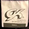 GK Elite Ladies Cami BlackVelvet Gold Foil Dance Biketard Size AS - Image 4