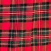 THE EAGLEâ€™S EYE LADIES SIZE 4 RED PLAID FRINGE WRAP WOOL COTTON SKIRT Sz 4 EUC! - Image 2