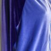 GK WARM UP JACKET ADULT SMALL PURPLE/TURQ VELVET ZIP FRONT GYM DANCE CHEER Sz AS - Image 3