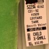 GK Elite GREEN APPLE VELVET CHILD X-SMALL GYMNASTICS DANCE LEOTARD Sz CXS NWT! - Image 4