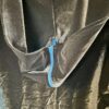 GK WARM UP JACKET LADIES SMALL BLACK VELVET ZIP FRONT HOOD GYM DANCE SKATE Sz S - Image 2