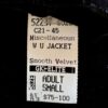 GK WARM UP JACKET LADIES SMALL BLACK VELVET ZIP FRONT HOOD GYM DANCE SKATE Sz S - Image 6