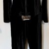GK WARM UP JACKET LADIES SMALL BLACK VELVET ZIP FRONT HOOD GYM DANCE SKATE Sz S - Image 8