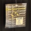 GK WARM UP CHILD LARGE BLACK COTTON/SPANDEX BOOT CUT ICE SKATE ATHLETIC PANTS CL - Image 2