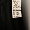 GK WARM UP CHILD LARGE BLACK COTTON/SPANDEX BOOT CUT ICE SKATE ATHLETIC PANTS CL - Image 3