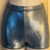 GK COLUMBIA BLUE MYSTIQUE ADULT X-SMALL SPORT BRIEF CHEER DANCE GYMNA SHORTS AXS