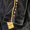 GK WARM UP JACKET LADIES X-SMALL SAPPHIRE VELVET FRONT ZIP HOODIE FOIL JEWELS XS - Image 4