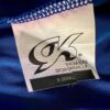GK WARM UP JACKET LADIES X-SMALL SAPPHIRE VELVET FRONT ZIP HOODIE FOIL JEWELS XS - Image 12