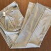 GK ICE SKATE DANCE WOMENS MEDIUM PEWTER IRIDESCENT PULL-ON PANTS Sz AM NWT! - Image 4