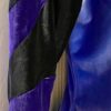 GK WARM UP JACKET LADIES X-SMALL PURPLE BLACK VELVET FRONT ZIP DANCE SKATE XS - Image 4