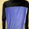 GK WARM UP JACKET LADIES X-SMALL PURPLE BLACK VELVET FRONT ZIP DANCE SKATE XS - Image 6