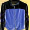 GK WARM UP JACKET LADIES X-SMALL PURPLE BLACK VELVET FRONT ZIP DANCE SKATE XS - Image 9