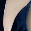 GK BIKETARD ADULT SMALL BLUE PURPLE VELVET WHITE FOIL DANCE GYMNASTIC TANK S - Image 4