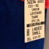 GK SAPPHIRE VELVET ADULT SMALL RACERBACK RED TRIM JA GYMNAST DANCE LEOTARD Sz AS - Image 5