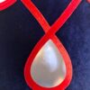 GK SAPPHIRE VELVET ADULT SMALL RACERBACK RED TRIM JA GYMNAST DANCE LEOTARD Sz AS - Image 7