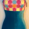 CARLY PATTERSON CAMI BIKETARD ADULT X-SMALL FOIL PRINT VELVET DANCE WORKOUT AXS