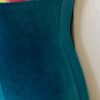 CARLY PATTERSON CAMI BIKETARD ADULT X-SMALL FOIL PRINT VELVET DANCE WORKOUT AXS - Image 4