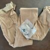 GK Elite OVER the BOOT ADULT LARGE SUNTAN MICROFIBER SKATING TIGHTS Sz AL NWT! - Image 3