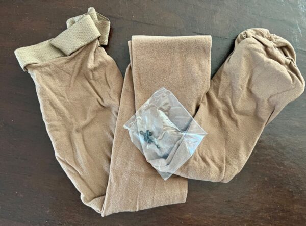 GK Elite OVER the BOOT ADULT LARGE SUNTAN MICROFIBER SKATING TIGHTS Sz AL NWT! - Image 3