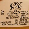 GK ELITE HIGH RISE HIGH CUT BRIEFS Sz ADULT SMALL GYM DANCE SKATE NUDE AS NWT! - Image 4