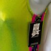 GK LEMONLIME MYSTIQUE ADULT X-SMALL ZOO PRINT FOIL GYMNASTICS DANCE LEOTARD AXS - Image 5