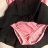 GK ICE SKATE GIRLS SMALL CAP SLEEVE PINK VELVET BLACK POLKA DOT RUFFLE DRESS CS - Image 5