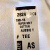 GK SYDNEY SOFT T â€œFIGURE SKATEâ€ GRAPHIC ADULT SMALL SSLV WHITE COTTON T-SHIRT SM - Image 5