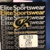GK Elite TANK CHILD MEDIUM NAVY RED N/S JA GYMNASTICS DANCE CHEER LEOTARD NWT - Image 5