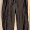GK WARM UP UNISEX CHILD LARGE GRAY CRINKLE NYLON GYMNASTICS CHEER PANTS Sz CL - Image 5