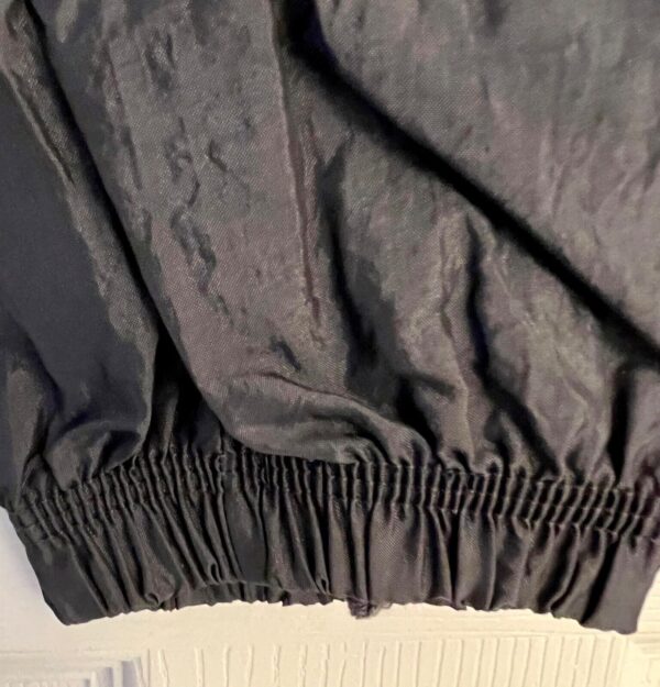 GK WARM UP UNISEX CHILD LARGE GRAY CRINKLE NYLON GYMNASTICS CHEER PANTS Sz CL - Image 7