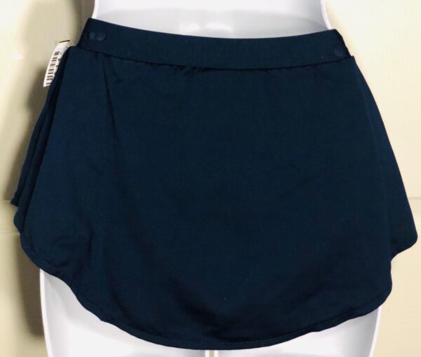 GK ELITE ICE SKATE ADULT SMALL NAVY MICROFIBER FLAT PULL-ON SKIRT Sz AS NWT! - Image 7