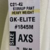 GK MENS X-SMALL HVYWT GYMNASTICS COMPETITION  N/S WHITE STIRRUP PANTS AXS NWT! - Image 6