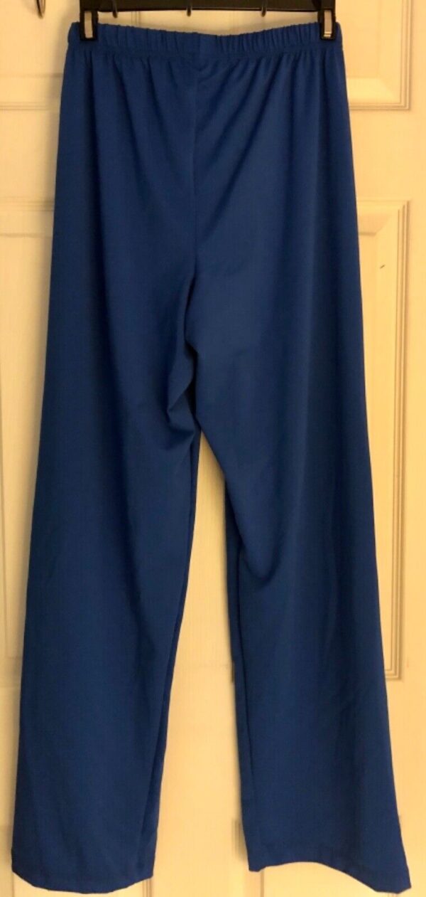 ADIDAS GK UNISEX SMALL ROYAL DRY TECH  WARM UP PANTS Sz AS NWT WAS $82.99! - Image 5