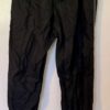 GK WARM UP ADULT X-SMALL BLACK CRINKLE SUPPLEX NYLON GYM CHEER ATHLETIC PANTS XS - Image 3