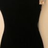 GK DANCE BIKETARD ADULT SMALL BLACK VELVET GYMNASTICS CHEER WORKOUT TANK Sz AS - Image 3