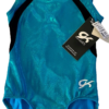 GK FROZEN HEART CHILD SMALL SEAGLASS FOIL SWAR JA TANK GYMNASTIC LEOTARD SZ S - Image 8