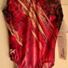 Cirque du Soleil COSMIC FLASH CHILD LARGE HOLOTEK SEQUINZ GYMNASTICS LEOTARD CL