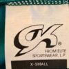 GK Elite LgS GREEN VELVET IRIDESCENT JA GYMNASTICS DANCE LEO AXS - Image 4