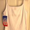 GK CAMISOLE PJ TOP ADULT MEDIUM NAVY SKATE GRAPHIC WHITE COTTON TRIM SZ M NWT! - Image 4