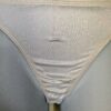 GK HIGH RISE HIGH CUT BRIEFS CHILD SMALL GYMNASTICS DANCE CHEER #1411 WHITE CS