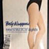 BODY WRAPPERS CHILD Total STRETCH Convertible Foot Dance Tights Spandex TAN S/M