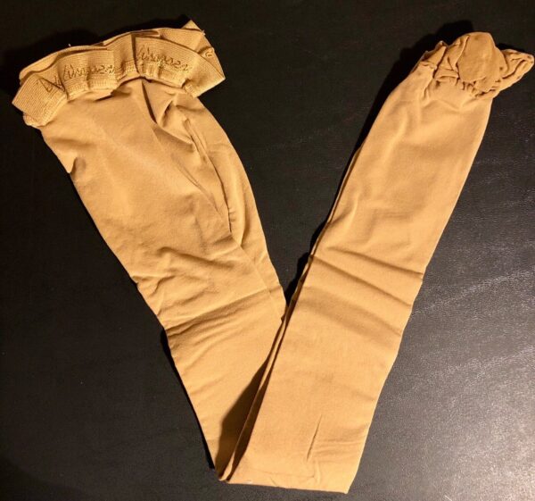 BODY WRAPPERS CHILD Total STRETCH Convertible Foot Dance Tights Spandex TAN S/M - Image 4