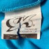 GK ICE SKATE ADULT SMALL TURQUOISE "RACER" TIE-DYE COTTON/LYCRA TANK DRESS SZ S - Image 12