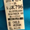 GK ICE FIGURE GIRLS MEDIUM MICROFIBER SLVLS TURQUOISE ROYAL SKATE DRESS Sz CM - Image 4