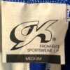 GK ICE FIGURE GIRLS MEDIUM MICROFIBER SLVLS TURQUOISE ROYAL SKATE DRESS Sz CM - Image 5