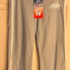 GK 'DANCE' GRAPHIC LADIES LARGE LIGHT BLUE COT/SPANDEX DANCE CAPRI PANTS Sz AL - Image 2